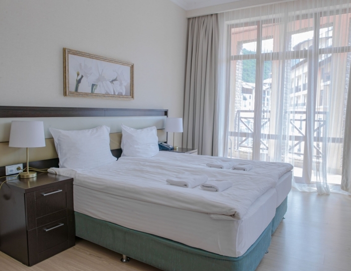 Комфорт Апартамент комфорт 5 спален с видом на горы +540 - Апартаменты Курорта Красная Поляна