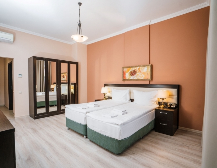 Комфорт Апартамент комфорт 2 спальни с видом на горы +540 - Апартаменты Курорта Красная Поляна