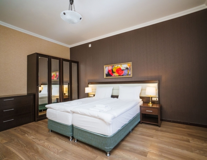 Комфорт Апартамент комфорт 2 спальни с видом на горы +540 - Апартаменты Курорта Красная Поляна