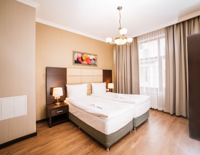 Комфорт Апартамент комфорт 2 спальни с видом на горы +540 - Апартаменты Курорта Красная Поляна