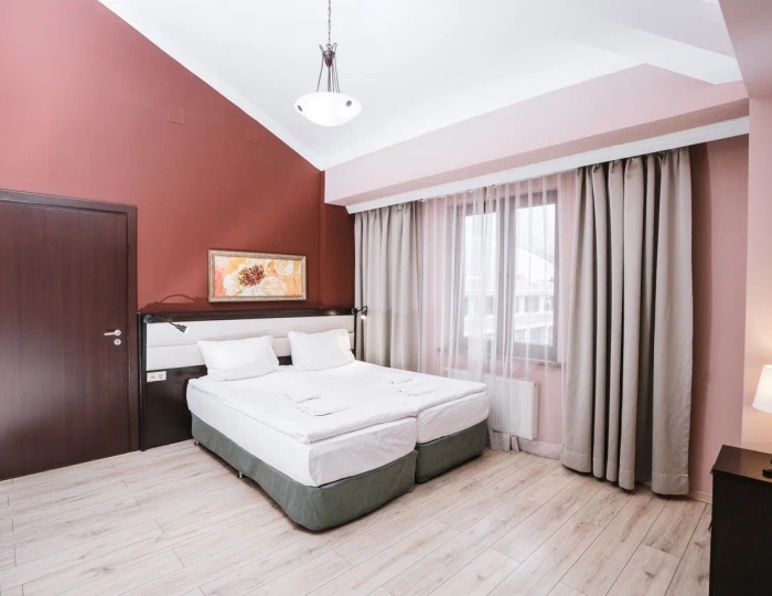 Комфорт Апартамент комфорт 3 спальни  с видом на горы +540 - Апартаменты Курорта Красная Поляна