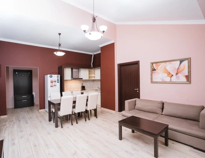 Комфорт Апартамент комфорт 3 спальни  с видом на горы +540 - Апартаменты Курорта Красная Поляна