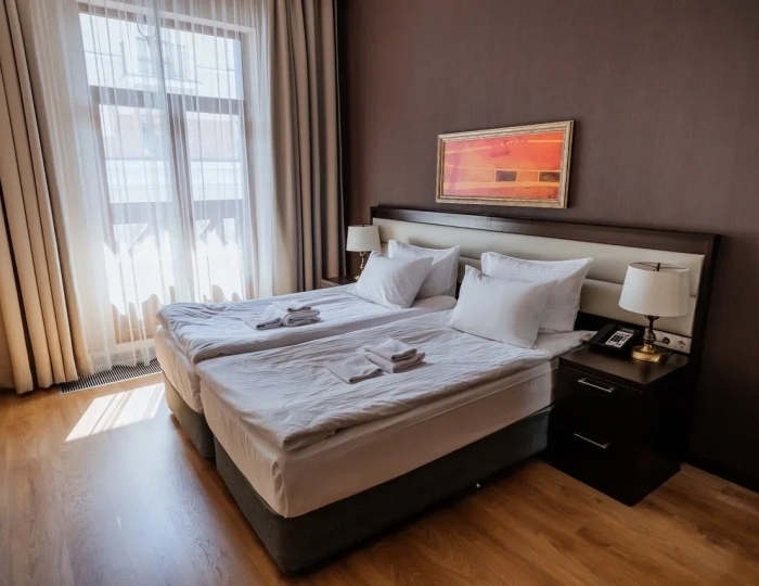 Апартаменты 2-местные 1 спальня с зоной гостиная/кухня +960 - Апартаменты Курорта Красная Поляна