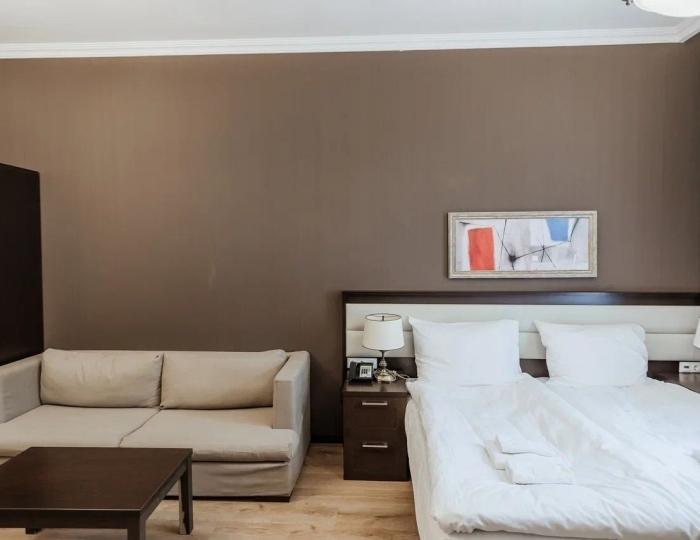 Апартаменты 2-местные 1 спальня с зоной гостиная/кухня +960 - Апартаменты Курорта Красная Поляна