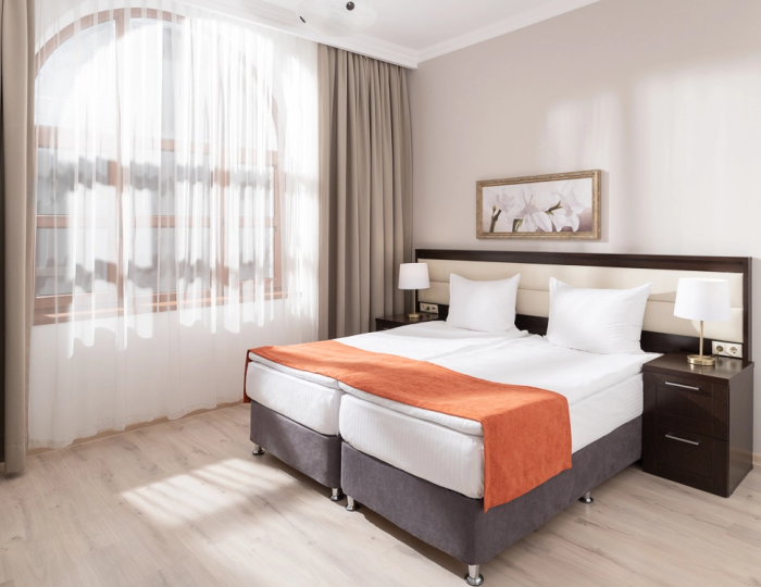 Апартаменты Апартаменты стандарт 3 спальни для маломобильных групп населения (3 спальни) 540 м - Апартаменты Курорта Красная Поляна