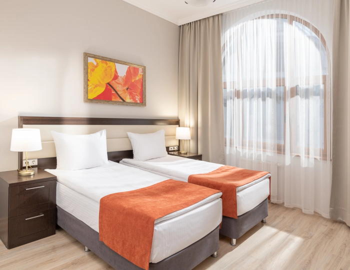 Апартаменты Апартаменты стандарт 3 спальни для маломобильных групп населения (3 спальни) 540 м - Апартаменты Курорта Красная Поляна