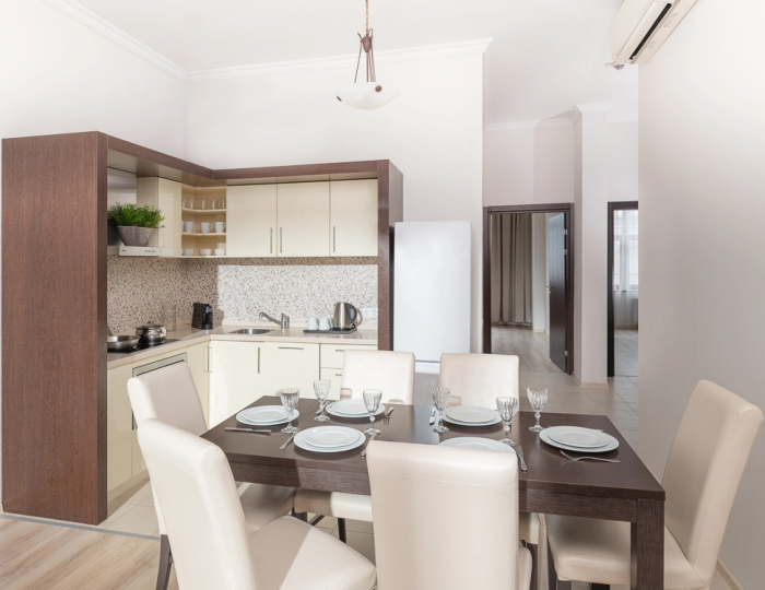 Апартаменты Апартаменты стандарт 3 спальни для маломобильных групп населения (3 спальни) 540 м - Апартаменты Курорта Красная Поляна