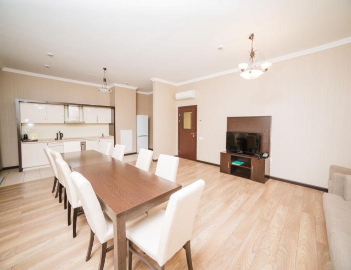 Таунхаус 8 местный 4 спальни с зоной гостиная/кухня  +960 - Апартаменты Курорта Красная Поляна