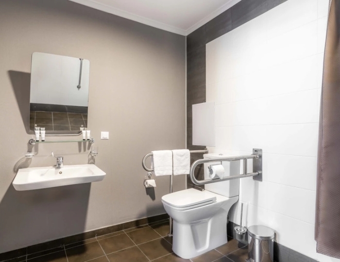 Апартаменты Апартаменты стандарт 1 спальня для маломобильных групп населения (1 спальня) 540 м - Апартаменты Курорта Красная Поляна